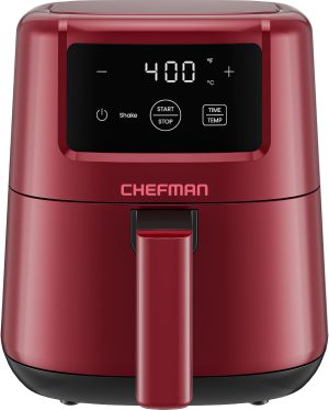 CHEFMAN 2 Qt Mini Air Fryer C Digital Space-Saving Compact Air Fryer
