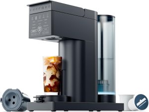 Chefman Caffeinator Single Serve Coffee Maker. Brew Kcups & Grounds.