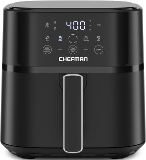 Chefman Air Fryer   6 QT Compact Airfryer